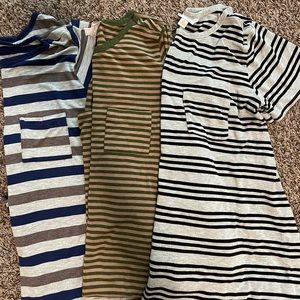 Three LulaRoe Carly Dresses